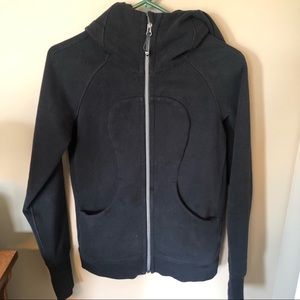 Black Lululemon Scuba Hoodie